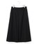 ウールミルドストレッチフロントタック Aラインスカート