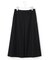 ウールミルドストレッチフロントタック Aラインスカート