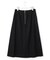 ウールミルドストレッチフロントタック Aラインスカート