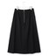 ウールミルドストレッチフロントタック Aラインスカート