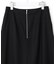 ウールミルドストレッチフロントタック Aラインスカート