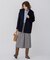 【CLASSY.1月号掲載】ウールカシミヤビーバー フード付き ショートコート