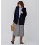 【CLASSY.1月号掲載】ウールカシミヤビーバー フード付き ショートコート