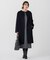 ウールカシミヤビーバー ノーカラー コート