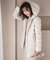 【洗える】シレータフタ ショート ダウンコート