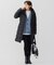 【洗える】シレータフタ ロング ダウンコート