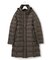 【洗える】シレータフタ ロング ダウンコート