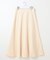 【SLOW/セットアップ対応】マイクロエコフリース フレア スカート