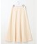 【SLOW/セットアップ対応】マイクロエコフリース フレア スカート