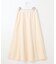 【SLOW/セットアップ対応】マイクロエコフリース フレア スカート