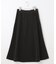【SLOW/セットアップ対応】マイクロエコフリース フレア スカート