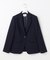 【セットアップ対応/洗える】トリアセダブルジョーゼット テーラード ジャケット