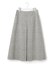 ツイードチェック フロントタックAラインスカート
