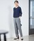 【セットアップ対応】ファインネスウール テーパード パンツ