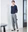 【セットアップ対応】ファインネスウール テーパード パンツ