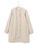 【洗える】ライトツイル ノーカラーコート