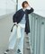 【洗える】ライトツイル ノーカラーコート