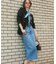 【洗える】23区DENIM ストレッチデニム スカート
