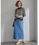 【洗える】23区DENIM ストレッチデニム スカート