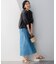 【洗える】23区DENIM ストレッチデニム スカート