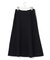 【洗える】テンセルストレッチ フレア ニットスカート
