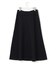 【洗える】テンセルストレッチ フレア ニットスカート