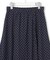 【洗える】トライアングルプリント スカート