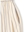 【SLOW/洗える】コットンナイロンストライプ タックフレア スカート