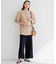 【洗える】レーヨンポリエステルストレッチ ニット パンツ