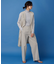 【CLASSY.6月号掲載】リネンレーヨンストレッチ  ロング ジレ