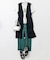 【CLASSY.6月号掲載】リネンレーヨンストレッチ  ロング ジレ