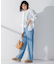 【CLASSY. 9月号掲載/WEB限定カラーあり】LIBECO ベーシック シャツ