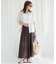 【CLASSY. 9月号掲載/WEB限定カラーあり】LIBECO ベーシック シャツ