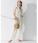 【CLASSY. 9月号掲載/WEB限定カラーあり】LIBECO ベーシック シャツ