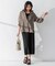【CLASSY. 9月号掲載/WEB限定カラーあり】LIBECO ベーシック シャツ