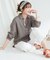 【CLASSY. 9月号掲載/WEB限定カラーあり】LIBECO ベーシック シャツ