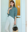 【CLASSY. 9月号掲載/WEB限定カラーあり】LIBECO ベーシック シャツ