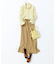 【CLASSY. 9月号掲載/WEB限定カラーあり】LIBECO ベーシック シャツ