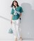 【CLASSY. 9月号掲載/WEB限定カラーあり】LIBECO ベーシック シャツ