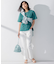 【CLASSY. 9月号掲載/WEB限定カラーあり】LIBECO ベーシック シャツ