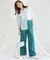 【CLASSY. 9月号掲載/WEB限定カラーあり】LIBECO ベーシック シャツ