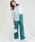 【CLASSY. 9月号掲載/WEB限定カラーあり】LIBECO ベーシック シャツ