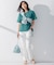 【CLASSY. 9月号掲載/WEB限定カラーあり】LIBECO ベーシック シャツ