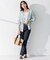 【CLASSY. 9月号掲載/WEB限定カラーあり】LIBECO ベーシック シャツ