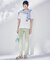 【CLASSY. 9月号掲載/WEB限定カラーあり】LIBECO ベーシック シャツ