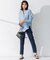 【CLASSY. 9月号掲載/WEB限定カラーあり】LIBECO ベーシック シャツ