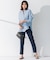 【CLASSY. 9月号掲載/WEB限定カラーあり】LIBECO ベーシック シャツ