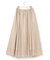 【洗える】グロッシーボイル タック スカート
