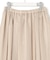【洗える】グロッシーボイル タック スカート