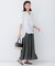【洗える】LIBECO フレア ロングスカート